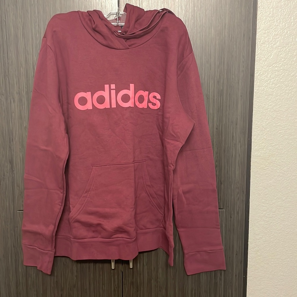 Adidas Women’s Hoodie Size: XL Color: Burgundy